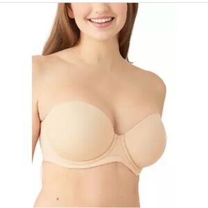 Wacoal Red Carpet Strapless Full Busted Underwire Bra - 854119 adjustable 42D